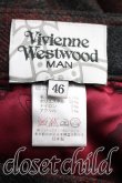 画像5: ヴィヴィアンウエストウッド MAN 中古 / メランジレイヤージャケットセットアップ 46（メンズM相当） エンジ  H-26-04-26-085-su-OD-ZH (5)