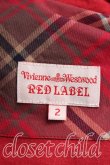 画像3: ヴィヴィアンウエストウッド 中古 / タータンチェック切替カットソー 2（9号相当） 赤  H-26-04-26-088-to-OD-ZH (3)