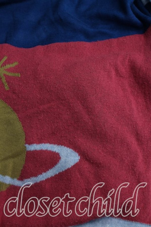 画像5: ヴィヴィアンウエストウッド 中古 / ORBセーター S/M 青  H-26-04-26-090-to-OD-ZH (5)