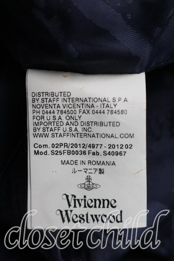 画像4: ヴィヴィアンウエストウッド MAN 中古 / ヘリテージパッチワークベスト 46（メンズM相当） 灰  H-26-04-26-092-to-OD-ZH (4)