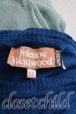画像3: ヴィヴィアンウエストウッド 中古 / バイカラーサマーニット XL 青  H-26-04-26-096-to-OD-ZH (3)