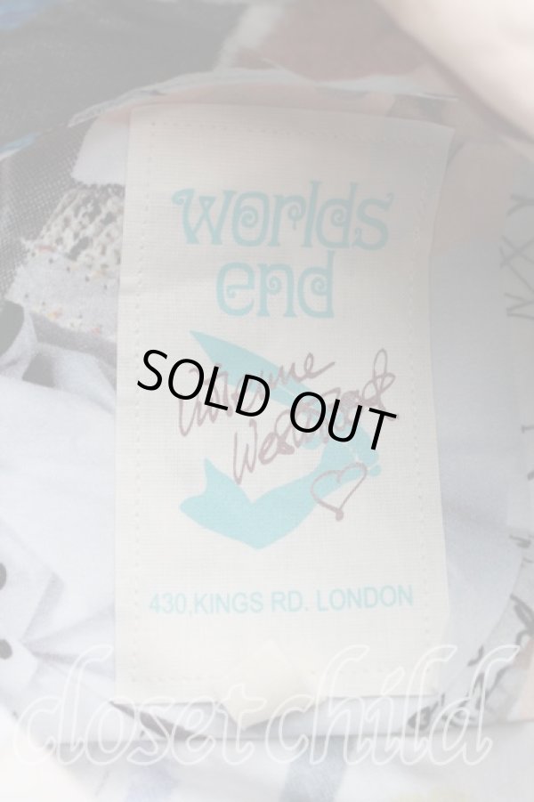 画像3: Worlds End 中古 / カオスシャツ II(M相当） マルチ  H-26-04-26-011-bl-OD-ZH (3)