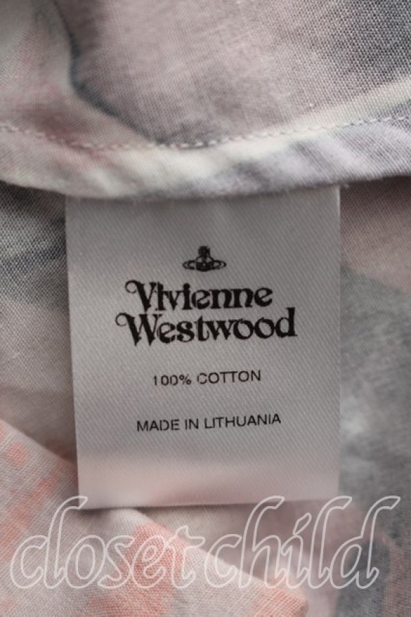 画像4: Worlds End 中古 / カオスシャツ II(M相当） マルチ  H-26-04-26-011-bl-OD-ZH (4)