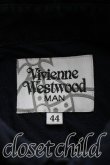 画像3: ヴィヴィアンウエストウッド MAN 中古 / オーブ刺繍シャツ 44（メンズM相当） 紺  H-26-04-26-014-bl-OD-ZH (3)