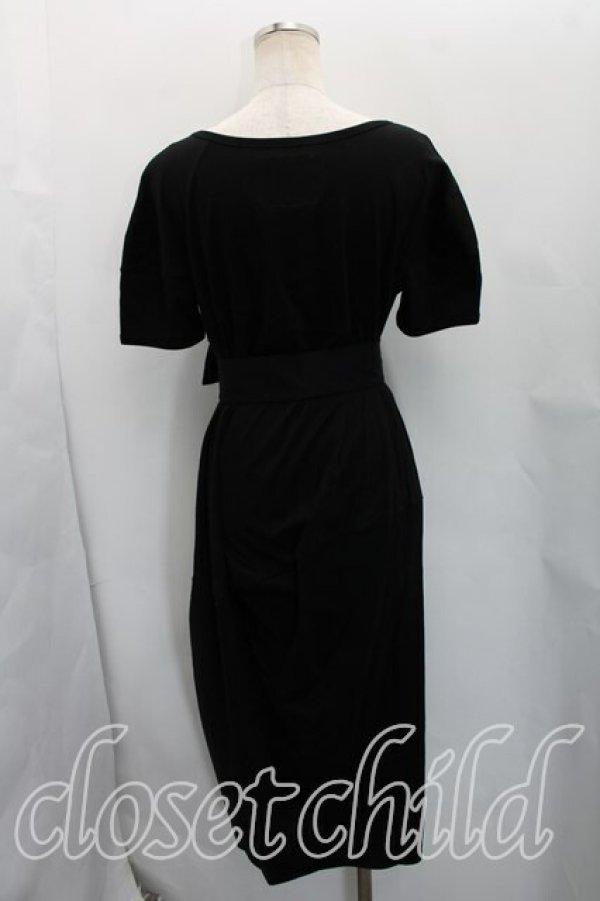 画像2: ヴィヴィアンウエストウッド 中古 / カットソーワンピース 00（ワンサイズ） 黒  H-26-04-26-002-op-OD-ZH (2)