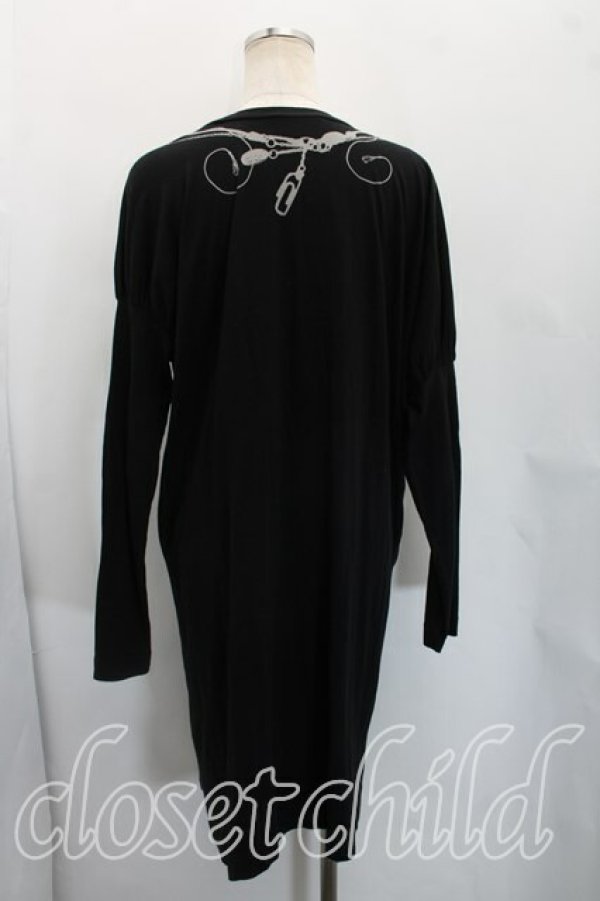 画像2: ヴィヴィアンウエストウッド 中古 / ネックレスptワンピース 2（9号相当） 黒  H-26-05-03-021-op-OD-ZH (2)