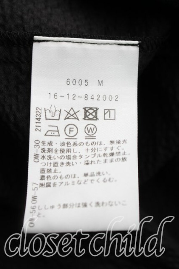 画像4: ヴィヴィアンウエストウッド 中古 / オーガニックリップルバルーンスリーブシャツ 00（ワンサイズ） 黒  H-26-05-03-026-bl-OD-ZH (4)
