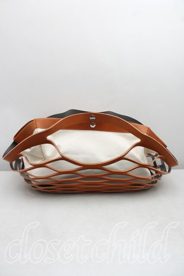 画像2: ヴィヴィアンウエストウッド 中古 / スラッシュレザーハンドバッグ  ベージュ  H-26-05-03-028-ba-OD-ZH (2)