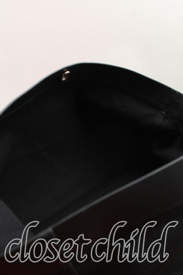 画像4: ヴィヴィアンウエストウッド 中古 / スラッシュレザーハンドバッグ  黒  H-26-05-03-029-ba-OD-ZH (4)