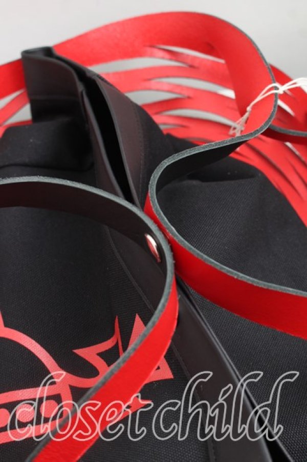 画像5: ヴィヴィアンウエストウッド 中古 / スラッシュレザーハンドバッグ  黒  H-26-05-03-029-ba-OD-ZH (5)