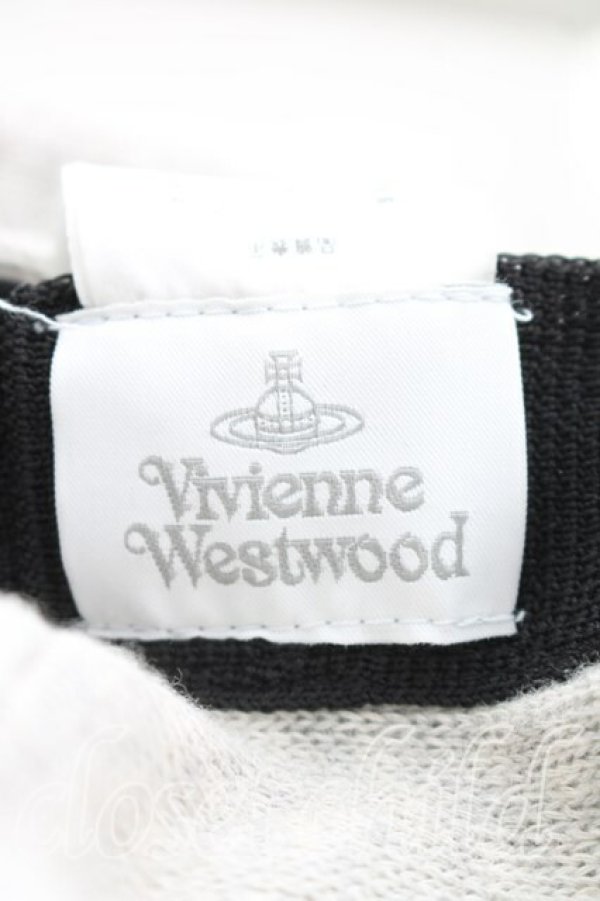 画像4: ヴィヴィアンウエストウッド 中古 / ユニバーシティベレー帽  灰  H-26-05-03-030-ha-OD-ZH (4)