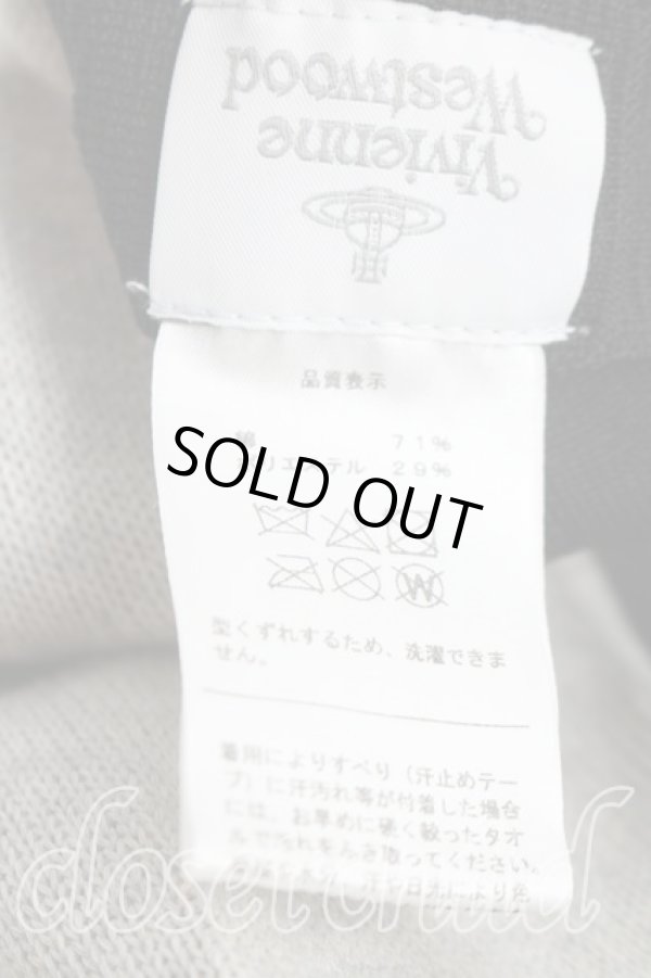 画像5: ヴィヴィアンウエストウッド 中古 / ユニバーシティベレー帽  灰  H-26-05-03-030-ha-OD-ZH (5)