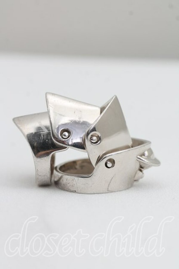 画像3: ヴィヴィアンウエストウッド 中古 / アーマーリング M(14号相当) シルバー  H-26-05-03-031-rg-OD-ZH (3)