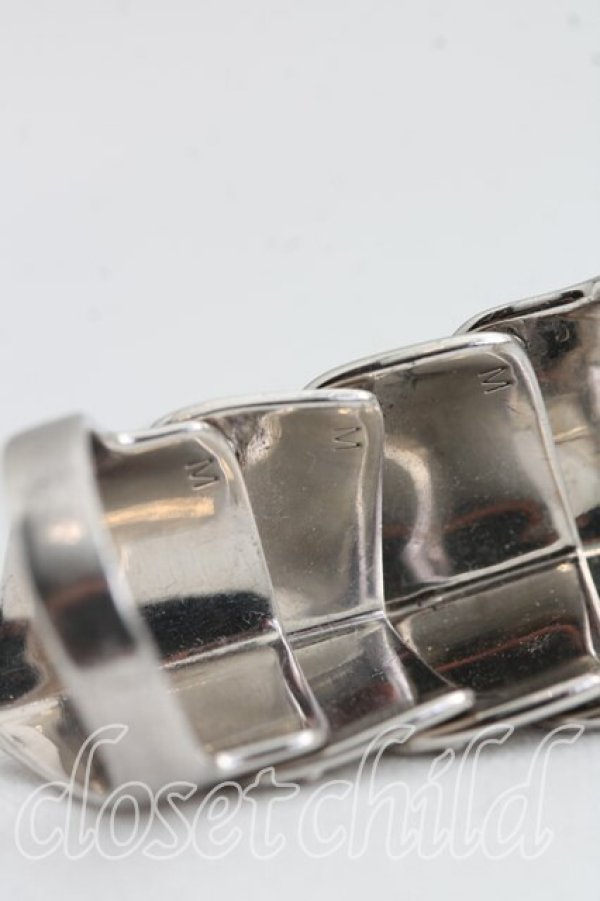 画像4: ヴィヴィアンウエストウッド 中古 / アーマーリング M(14号相当) シルバー  H-26-05-03-031-rg-OD-ZH (4)