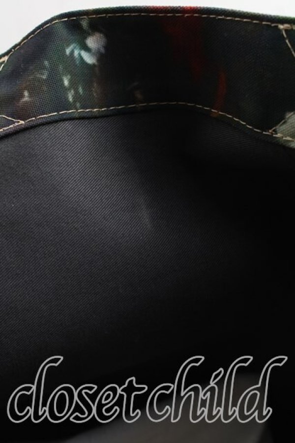 画像5: ヴィヴィアンウエストウッド 中古 / フラワーテディトートバッグ M カーキ  H-26-05-03-034-ba-OD-ZH (5)