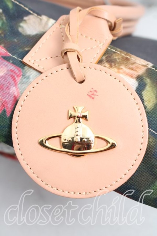 画像7: ヴィヴィアンウエストウッド 中古 / フラワーテディトートバッグ M カーキ  H-26-05-03-034-ba-OD-ZH (7)