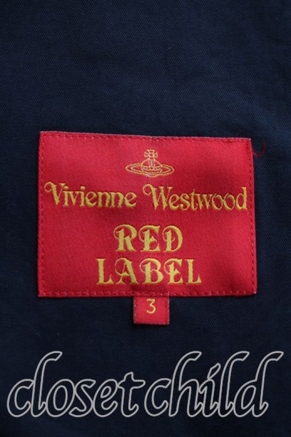 画像3: ヴィヴィアンウエストウッド 中古 / トレンチコート 3（11号相当） 黒  H-26-05-03-004-co-OD-ZH (3)