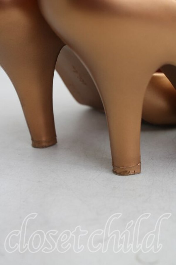 画像7: ヴィヴィアンウエストウッド×Melissa 中古 / レディドラゴン EU37（23.5cm相当） ブロンズ  H-26-05-03-038-sh-OD-ZH (7)