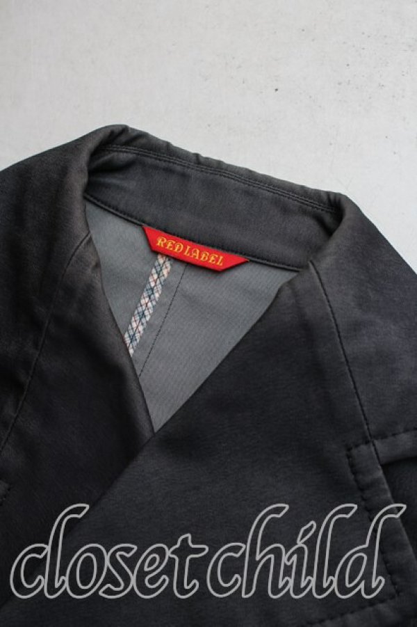 画像6: ヴィヴィアンウエストウッド 中古 / フロントアシメトレンチコート 3（11号相当） 青  H-26-05-03-005-co-OD-ZH (6)