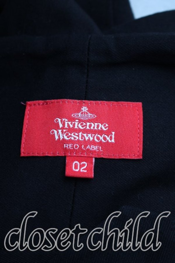 画像3: ヴィヴィアンウエストウッド 中古 / ハイウエストパンツ 02（9号相当） 黒  H-26-05-03-007-pa-OD-ZH (3)