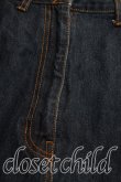 画像6: ヴィヴィアンウエストウッド 中古 / オーブ刺繍デニム 02（9号相当） インディゴ  H-26-05-03-009-pa-OD-ZH (6)