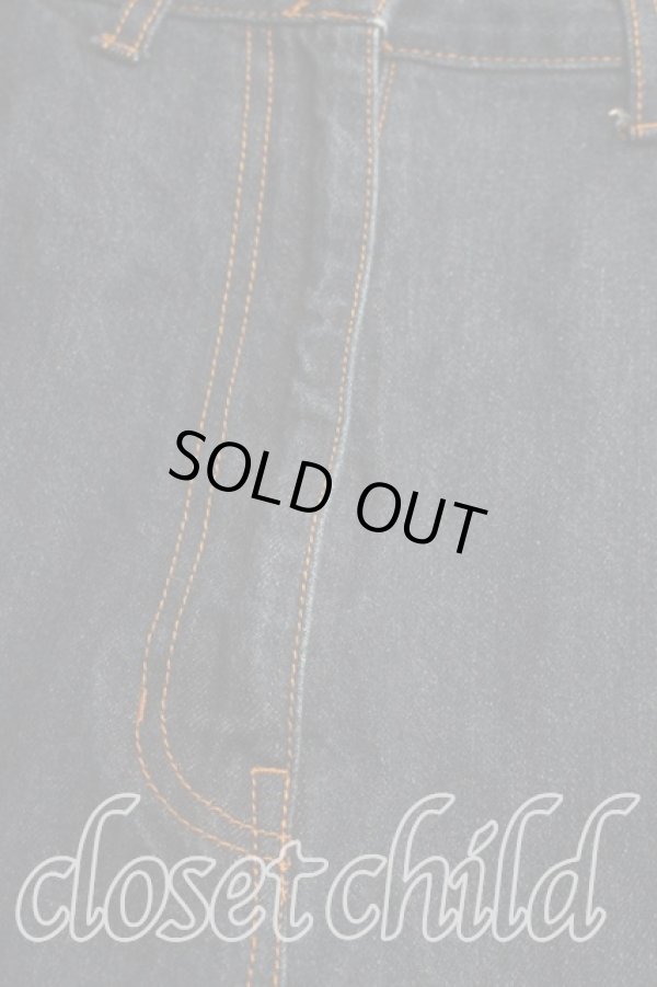 画像6: ヴィヴィアンウエストウッド 中古 / オーブ刺繍デニム 02（9号相当） インディゴ  H-26-05-03-009-pa-OD-ZH (6)