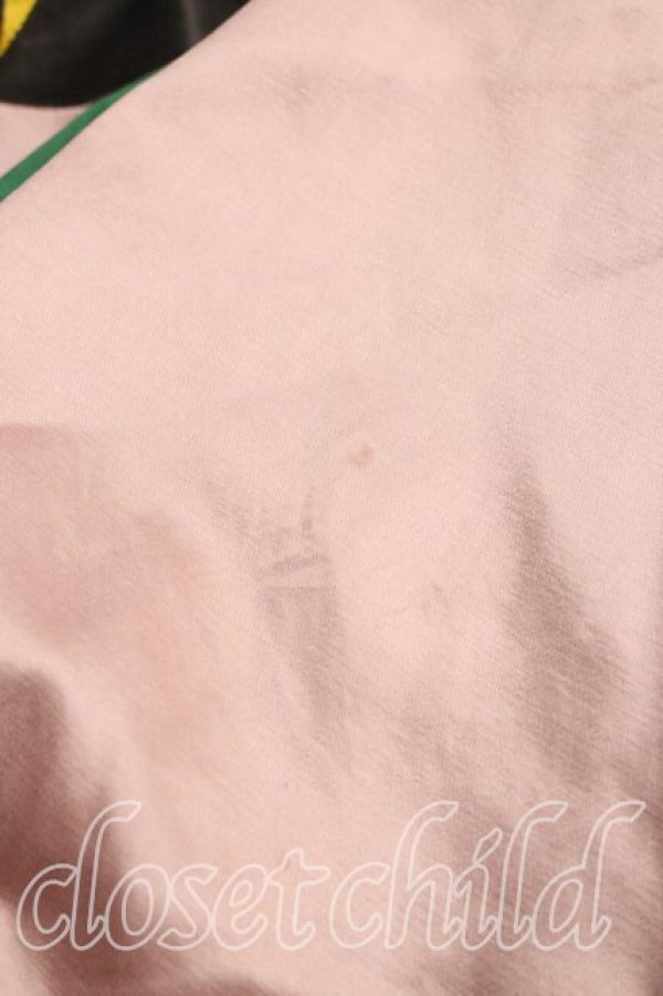 画像6: ヴィヴィアンウエストウッド 中古 / Broken Disco Orbベルベットボンバージャケット 44（メンズS相当） 灰ｘピンク  H-26-05-03-001-jc-OD-ZH (6)