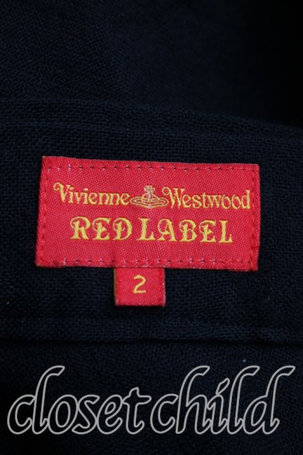 画像3: ヴィヴィアンウエストウッド 中古 / スポット柄イレギュラースカート 2（9号相当） 黒  H-26-05-03-015-sk-OD-ZH (3)