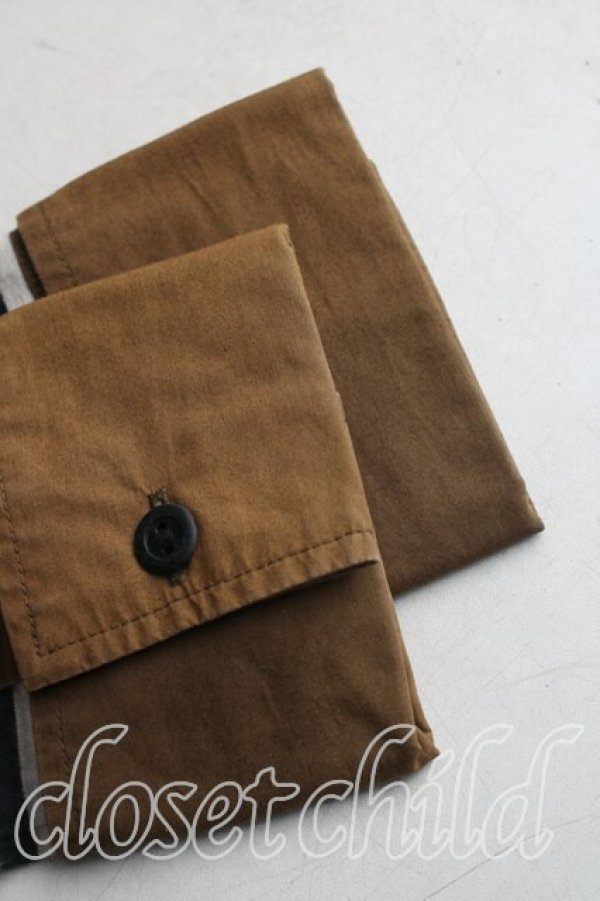 画像7: ヴィヴィアンウエストウッド MAN 中古 / ボーダーポロシャツ 46（メンズM相当） カーキｘ黒  H-26-05-03-017-to-OD-ZH (7)