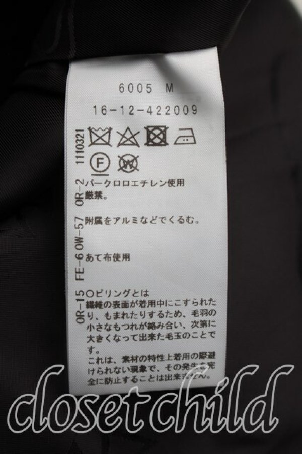 画像4: ヴィヴィアンウエストウッド 中古 / ウールメルトンラブライダースジャケット 02（9号相当） 黒  H-26-05-10-002-jc-OD-ZH (4)