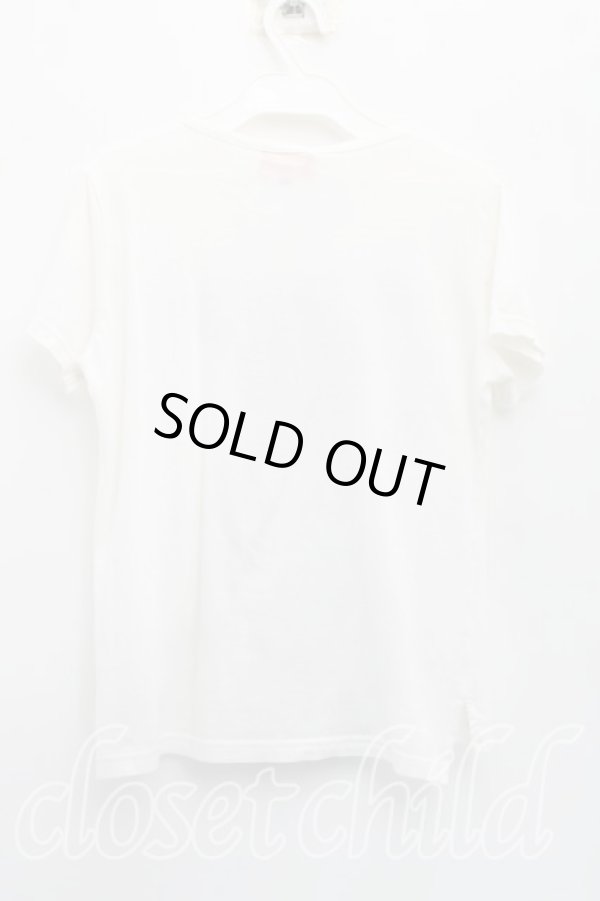画像2: ヴィヴィアンウエストウッド 中古 / DRESSING UP　Tシャツ 2（9号相当） 白  H-26-05-10-024-ts-OD-ZH (2)