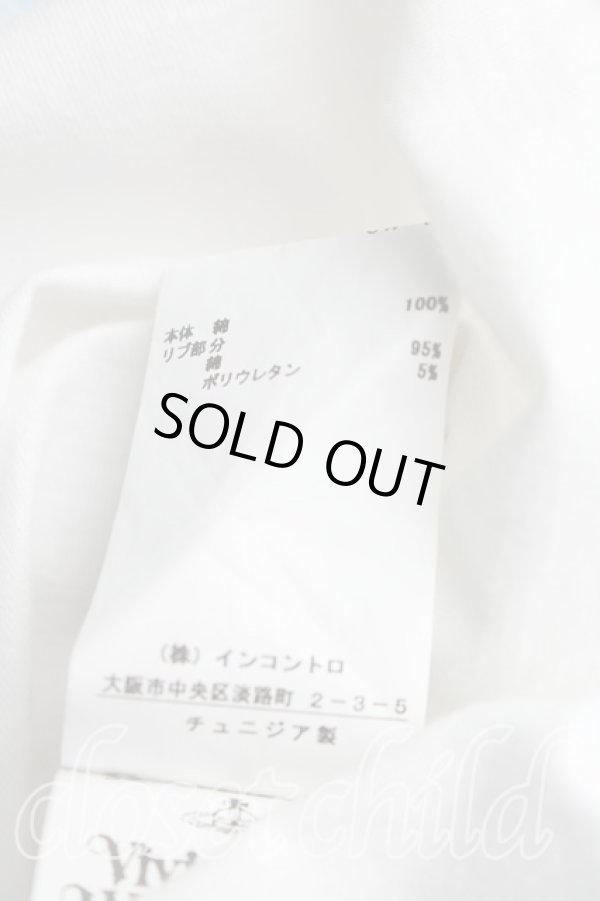 画像5: ヴィヴィアンウエストウッド 中古 / テディPERU　Tシャツ S 白  H-26-05-10-025-ts-OD-ZH (5)