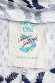 画像3: Worlds End 中古 / スクイグルカットソー O/S 紺ｘ白  H-26-05-10-026-to-OD-ZH (3)