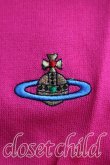 画像7: ヴィヴィアンウエストウッド 中古 / カラーオーブ刺繍カーディガン L ピンク  H-26-05-10-028-to-OD-ZH (7)