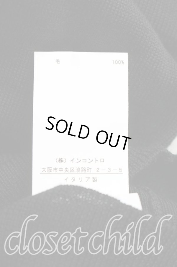 画像5: ヴィヴィアンウエストウッド 中古 / カラーオーブ刺繍ニット S 黒  H-26-05-10-031-to-OD-ZH (5)
