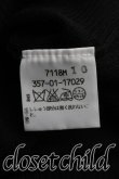 画像4: ヴィヴィアンウエストウッド 中古 / 単色オーブ刺繍ジップニット 2（9号相当） 黒  H-26-05-10-032-to-OD-ZH (4)