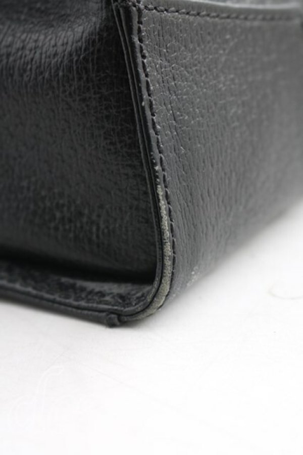 画像6: ヴィヴィアンウエストウッド 中古 / エグゼクティブハンドバッグ  黒  H-26-05-10-033-ba-OD-ZH (6)