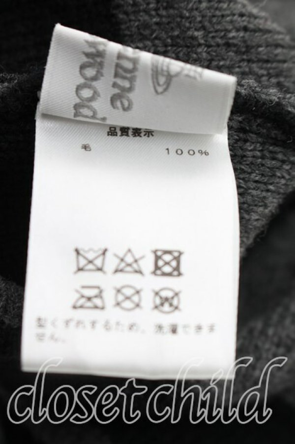 画像5: ヴィヴィアンウエストウッド 中古 / オーブワッチ  黒×灰  H-26-05-10-046-ha-OD-ZH (5)