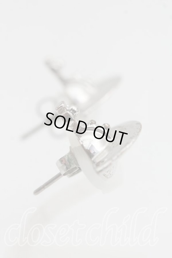 画像3: ヴィヴィアンウエストウッド 中古 / ソリッドオーブピアス  シルバー  H-26-05-10-052-er-OD-ZH (3)