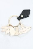 画像2: ヴィヴィアンウエストウッド 中古 / VWロゴキーリング  黄色  H-26-05-10-055-gd-OD-ZH (2)