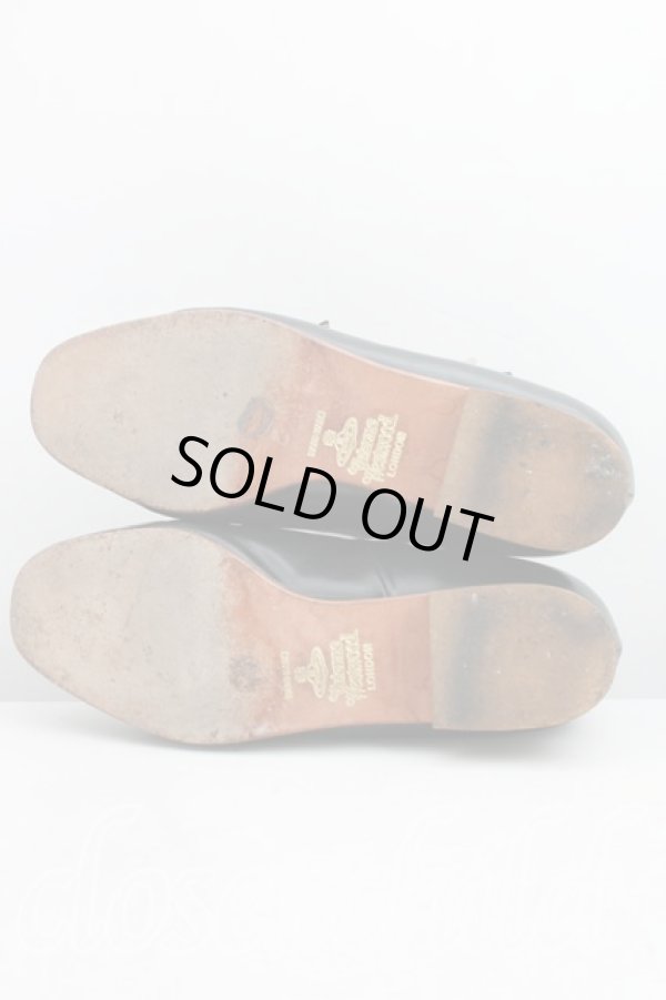 画像5: ヴィヴィアンウエストウッド 中古 / ロマン3ストラップシューズ UK4（23cm相当） 黒  H-26-05-10-058-sh-OD-ZH (5)