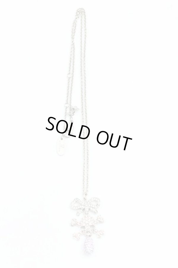 画像3: ヴィヴィアンウエストウッド 中古 / Faustine Skull Pendant  シルバー  H-26-05-10-063-nl-OD-ZH (3)
