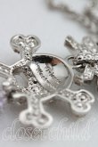 画像5: ヴィヴィアンウエストウッド 中古 / Faustine Skull Pendant  シルバー  H-26-05-10-063-nl-OD-ZH (5)