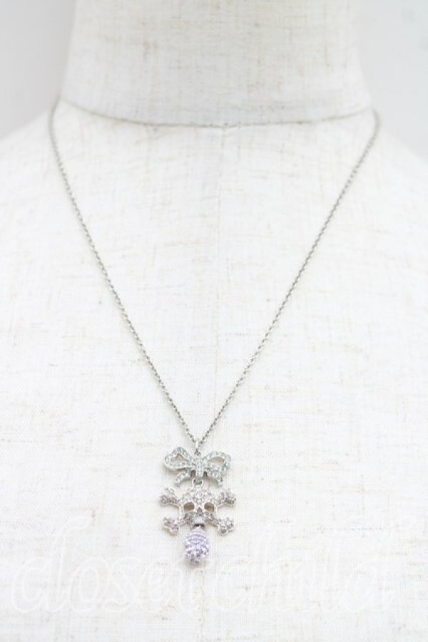 画像6: ヴィヴィアンウエストウッド 中古 / Faustine Skull Pendant  シルバー  H-26-05-10-063-nl-OD-ZH (6)