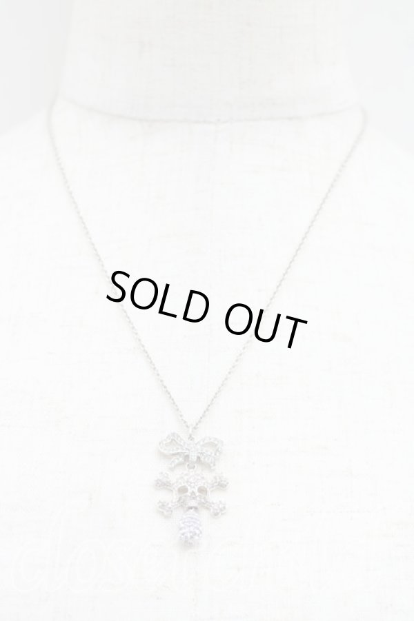 画像6: ヴィヴィアンウエストウッド 中古 / Faustine Skull Pendant  シルバー  H-26-05-10-063-nl-OD-ZH (6)