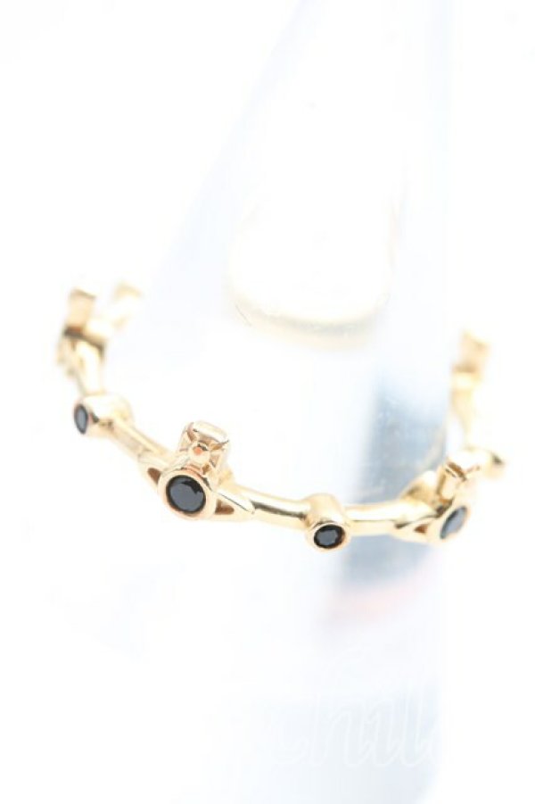 画像2: ヴィヴィアンウエストウッド 中古 / FELICIA RING L(15号相当) ゴールド  H-26-05-10-064-rg-OD-ZH (2)