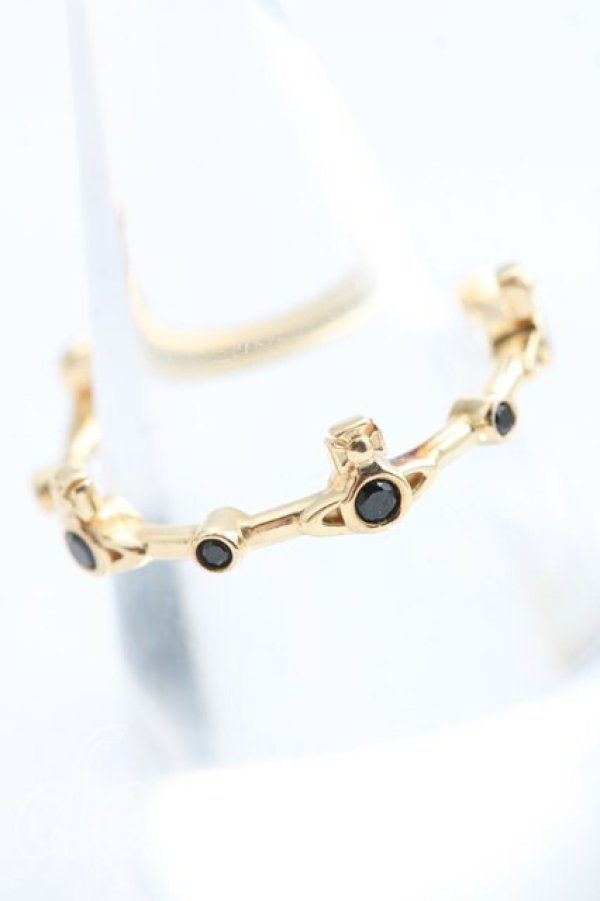 画像3: ヴィヴィアンウエストウッド 中古 / FELICIA RING L(15号相当) ゴールド  H-26-05-10-064-rg-OD-ZH (3)