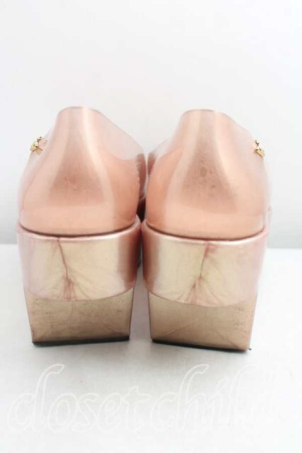 画像4: ヴィヴィアンウエストウッド×Melissa 中古 / メリッサロッキンホースバレリーナ EU39（24.5cm相当） ピンクゴールド  H-26-05-10-066-sh-OD-ZH (4)
