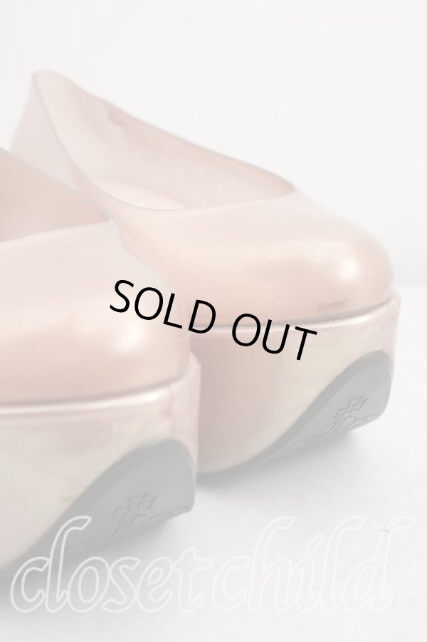 画像8: ヴィヴィアンウエストウッド×Melissa 中古 / メリッサロッキンホースバレリーナ EU39（24.5cm相当） ピンクゴールド  H-26-05-10-066-sh-OD-ZH (8)