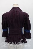 画像2: ヴィヴィアンウエストウッド 中古 / ビスチェ付シャーリングシャツ 00（ワンサイズ） 赤×紺  H-26-05-10-014-bl-OD-ZH (2)